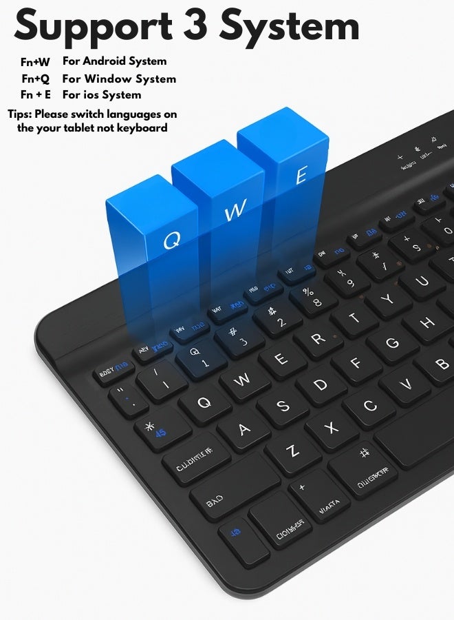 Rechargeable Wireless Keyboard and Mouse Combo – Slim, Silent, Ergonomic Design with Long-Lasting Battery – Compatible with Windows, Mac, Laptop, PC – Spill-Resistant Keys, Adjustable DPI Mouse – Ideal for Office, Home, Travel - Image 2