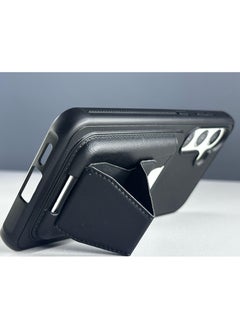 New Case Leather Wallet Case with Leather Stand and Desk Stand Compatible with Samsung Galaxy S24 FE  - Image 2