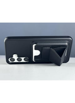 New Case Leather Wallet Case with Leather Stand and Desk Stand Compatible with Samsung Galaxy S24 FE  - Image 3