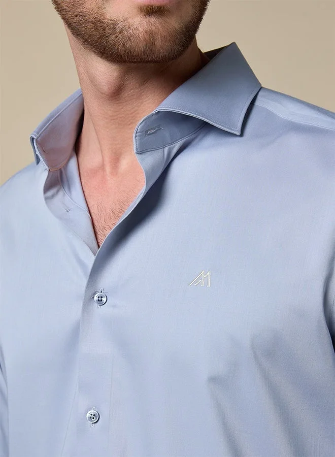 MANNERISM  Cloud Soft Bamboo Grey Shirt for Men | Best Price UAE