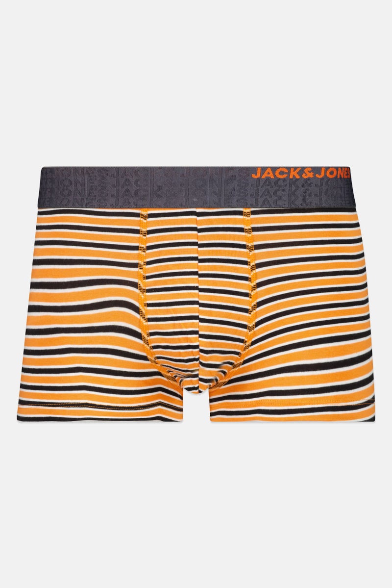Jack Jones Men Stripes Trunks, Multicolor  - Image 1