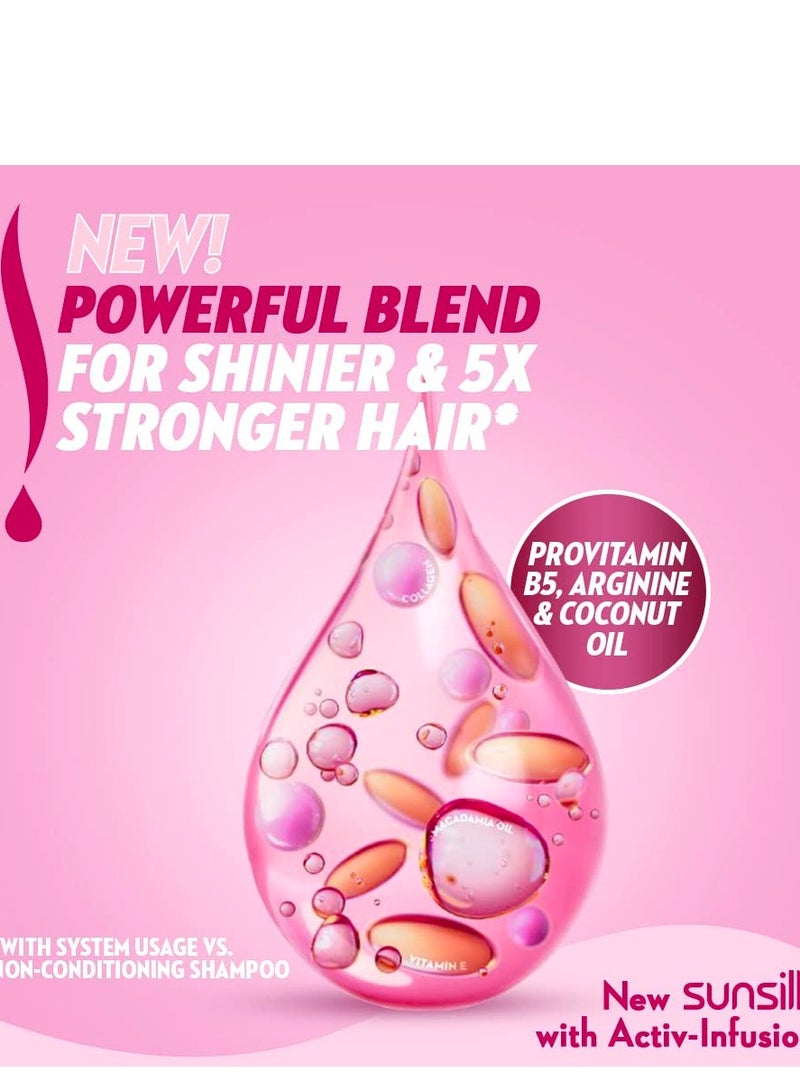 Sunsilk Shampoo Shine & Strength 180ML - Image 2