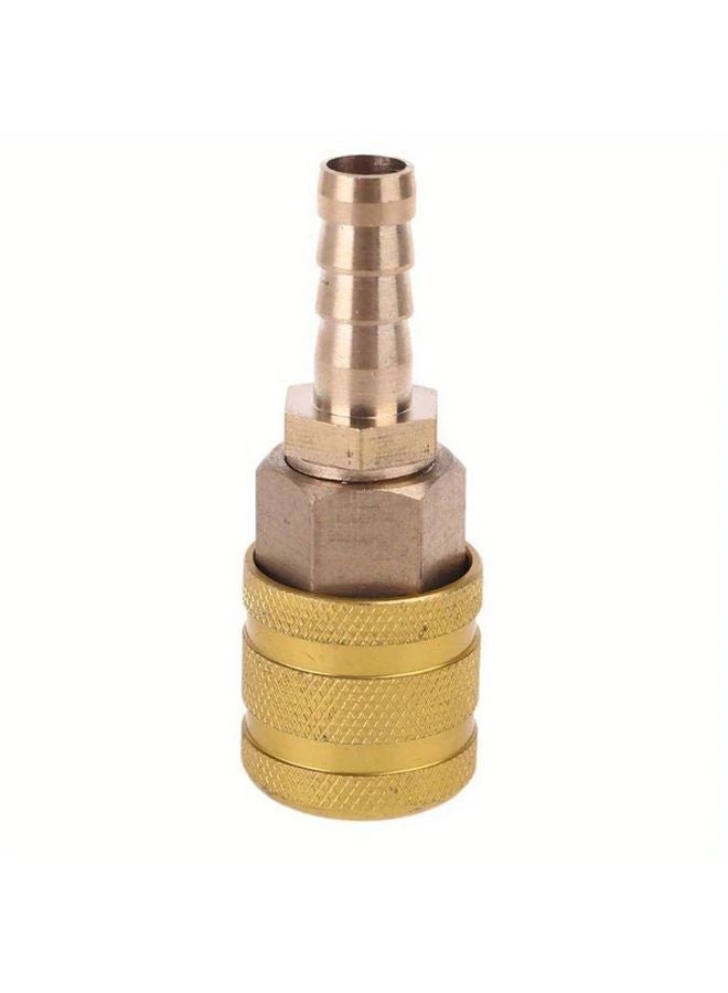 6 5MM Solid Brass Quick Connect Air Fittings Adapter 1 4 NPT Coupler Plug For Inflatable Devices - Image 5