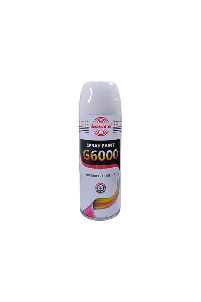 Asmaco Spray Paint for Car/Bike - White