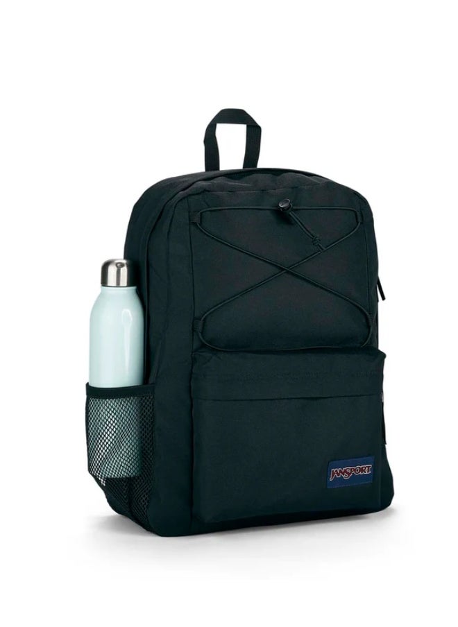 JANSPORT Flex Pack Backpack With Padded Shoulders, 26L, 0.4 kg, 15Inch - Black  - Image 3