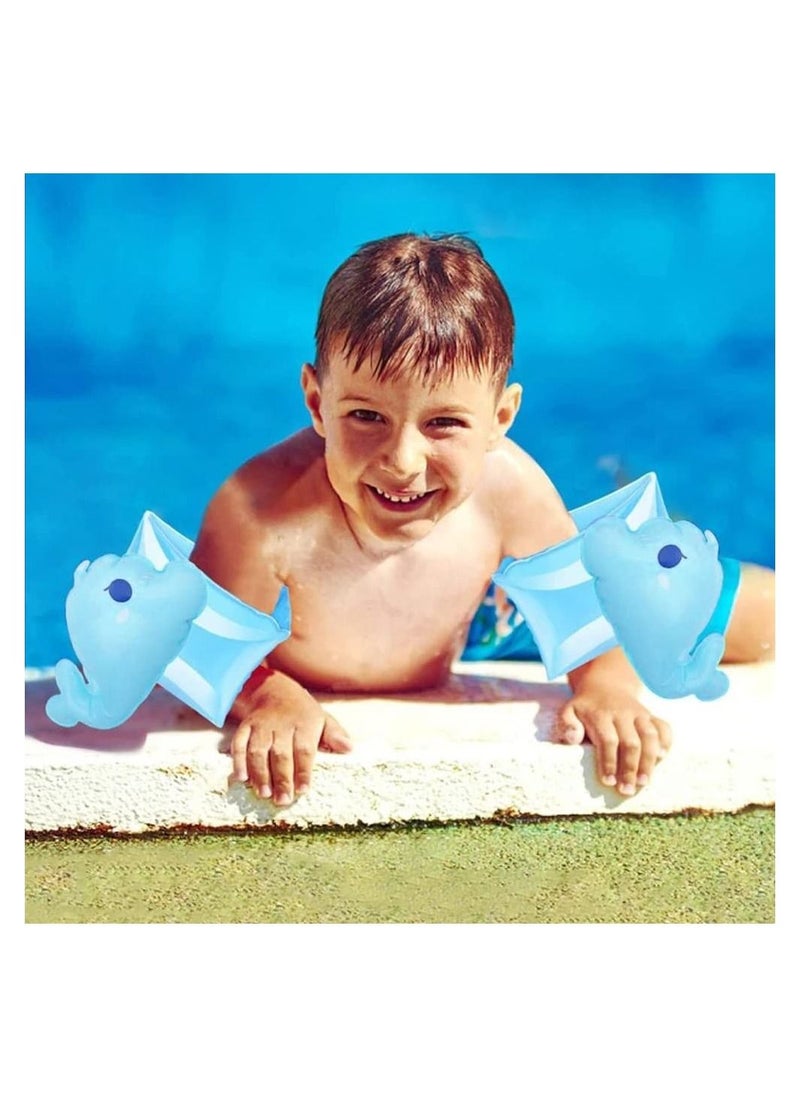 Children's Inflatable Armbands, Arm bands childrens swimming armbands 3-6 year kids armbands for swimming Pool Arm Floatie Sleeves Floater Tube Water Wings Swimming Armlets Inflatable  - Image 2