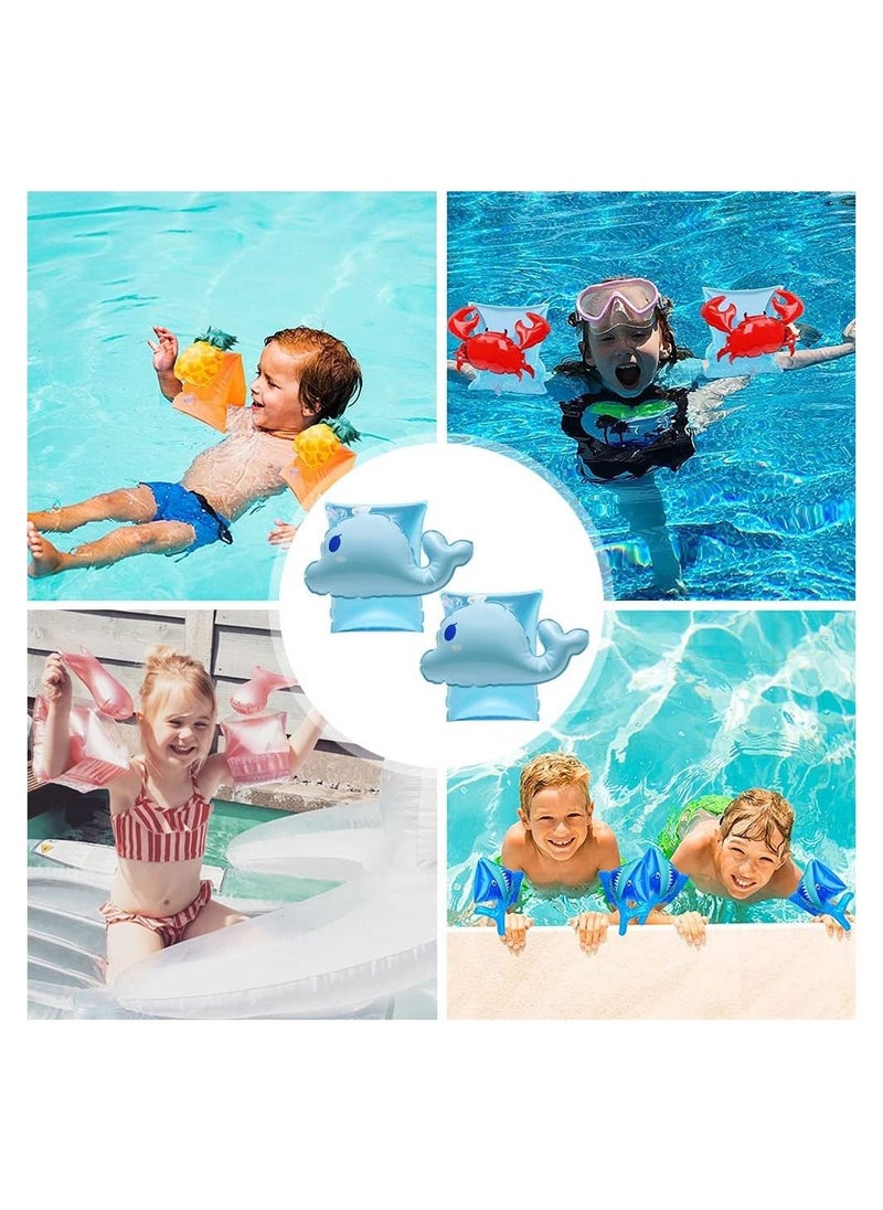 Children's Inflatable Armbands, Arm bands childrens swimming armbands 3-6 year kids armbands for swimming Pool Arm Floatie Sleeves Floater Tube Water Wings Swimming Armlets Inflatable  - Image 3