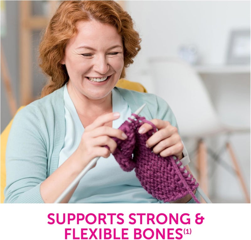 Caltrate Gummy Bites 500 mg Calcium and Vitamin D Supplement Black Cherry Strawberry Orange  100 Count - Image 4