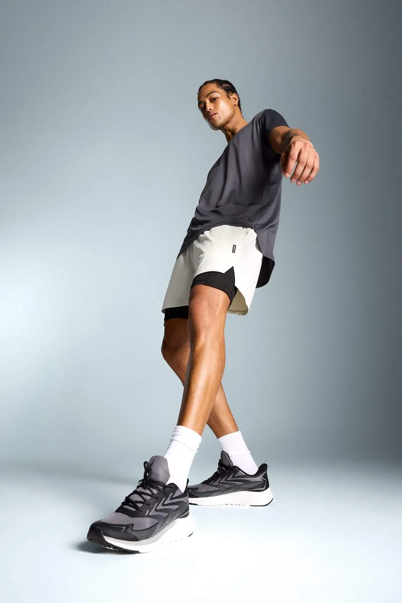 ديفاكتو DeFactoFit Slim Fit Sports Cotton Shorts