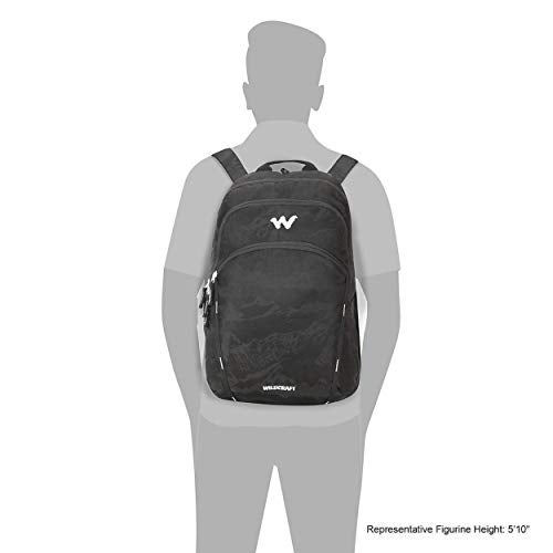 Wildcraft 35 Ltrs 18.50 Inchs Standard Backpack (11911 Black_Black) - Image 5