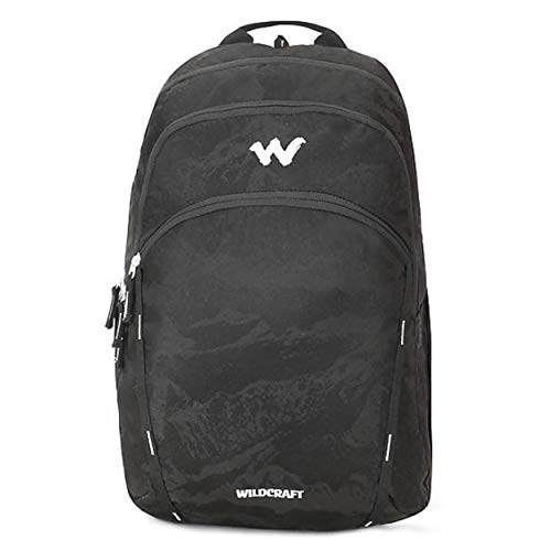 Wildcraft 35 Ltrs 18.50 Inchs Standard Backpack (11911 Black_Black) - Image 1