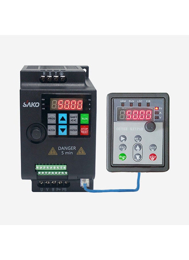 Generic - 3 Phase 380V Vector Inverter VFD Variable Frequency Converter for Stepless Motor Speed Control - Image 1