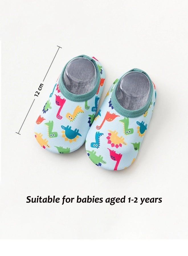 Aissiora Size S Baby floor shoes Baby walking shoes Baby floor socks Non-slip soft-soled shoes Baby mesh shoes Cartoon children's shoes - Image 2