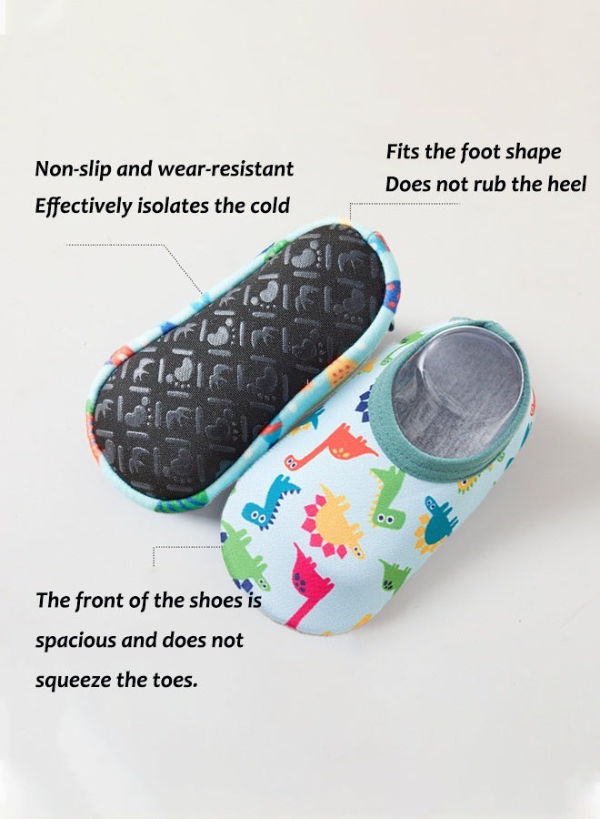 Aissiora Size S Baby floor shoes Baby walking shoes Baby floor socks Non-slip soft-soled shoes Baby mesh shoes Cartoon children's shoes - Image 3