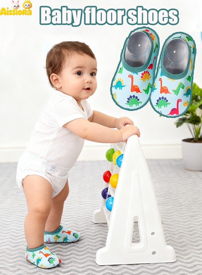 Aissiora Size S Baby floor shoes Baby walking shoes Baby floor socks Non-slip soft-soled shoes Baby mesh shoes Cartoon children's shoes - Image 1