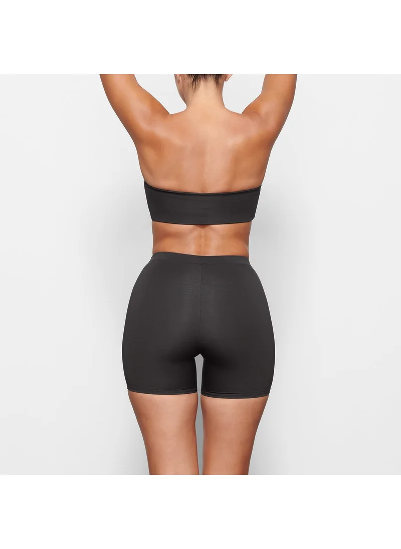 Mistirik Flexible Soft Seamless Fabric Boxer Slip Panties Model