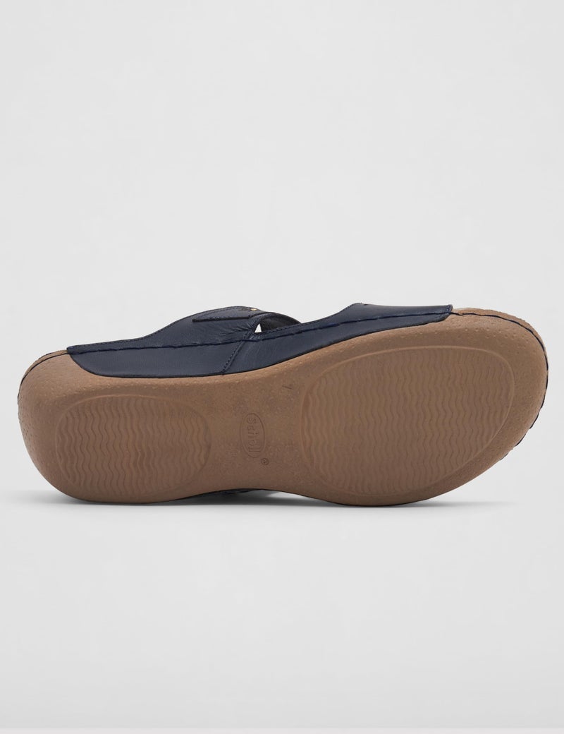 Scholl Women's EMILY MULE Navy Heels - 7 UK (6759418) - Image 3
