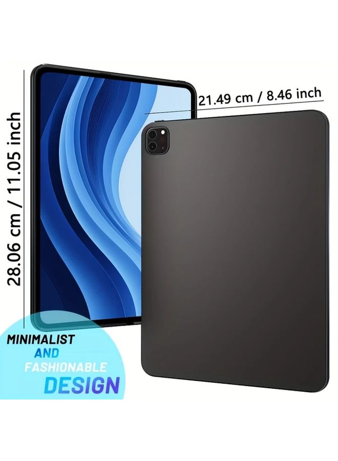 غطاء خلفي من السيليكون الناعم فائق الرقة لجهاز iPad Pro 12.9 بوصة 2020، خفيف الوزن، متين، أنيق، بسيط، حافظة حماية للجهاز اللوحي - Image 2