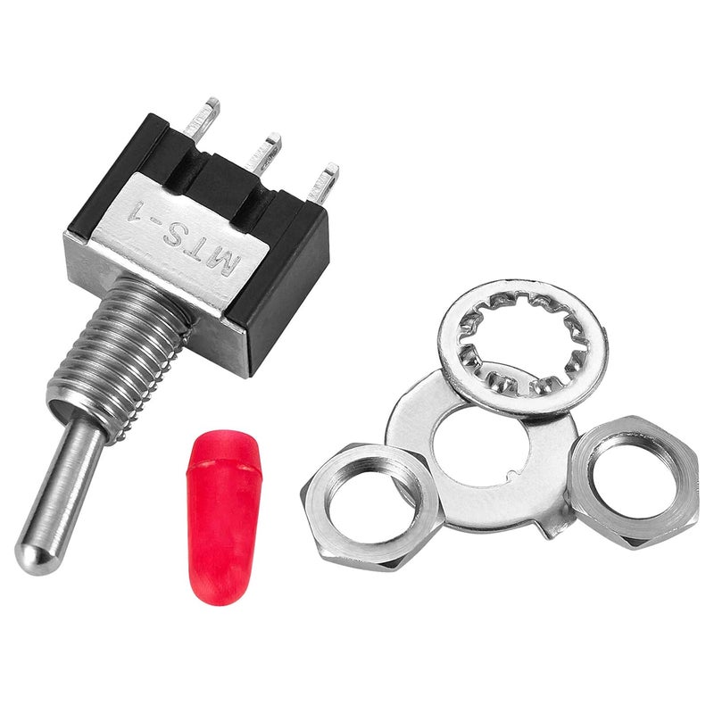 donjon VONVOFF Toggle Switch, ON/Off SPST with Pre-soldered Wires, 10pcs Mini Toggle Switches for Various Applications - Image 4