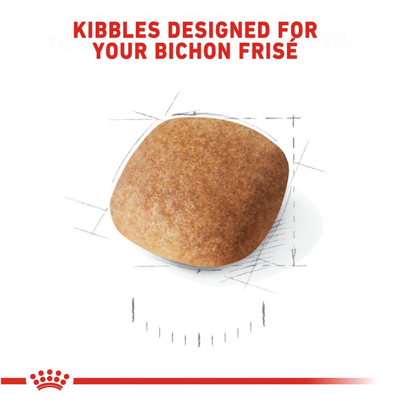 Royal Canin Breed Health Nutrition Bichon Frise Adult Dry Dog Food, 3 lb Bag - Image 2