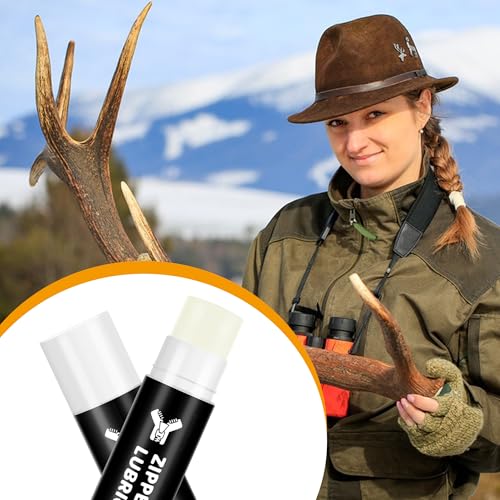 Shupakul 2 Pcs Hunting Zipper Wax Sticks-Portable Snap and Zipper Lubricant-Wax Snap and Zipper Lube for Hunting Clothes Ice Fishing Tents Blinds - Image 5