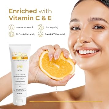 Brinton جل واقي الشمس برينتون يو في دوكس خفيف الوزن مع حماية واسعة الطيف للوجه والجسم غير كوميدوغيني خالي من البارابين مقاوم للماء مناسب لجميع أنواع البشرة 50 جرام - Image 3