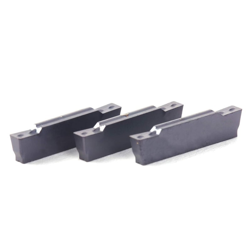 FomaSP MGMN200-M Carbide Grooving Inserts for MGEHR/L and MGIVR/L Grooving Cut-Off Tool Holder, Installed with KOLORY, PVD Coating, 10pcs - Image 5