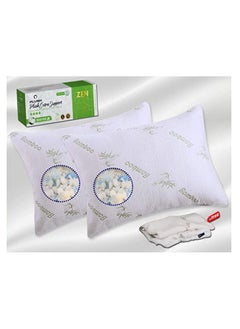 Creative Planet Plush Shredded Memory Foam Pillow for Sleeping (Set of 2)