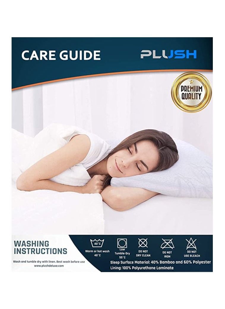 Plush - Creative Planet Plush Shredded Memory Foam Pillow for Sleeping (Set of 2) - Image 1