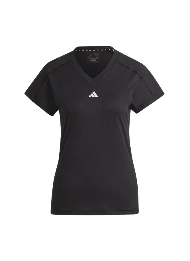 Adidas adidas aeroready workout essentials v-neck women t-shirt