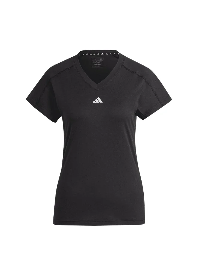 Adidas adidas aeroready workout essentials v-neck women t-shirt