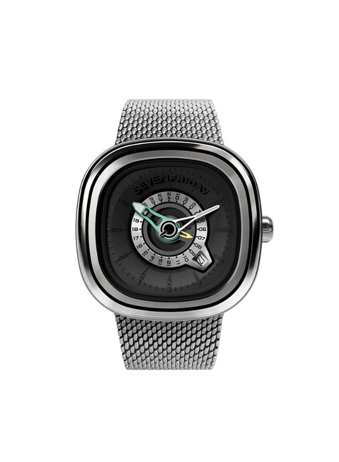 SEVENFRIDAY PG1/01 M GMT Stainless Steel Automatic Watch - Image 1