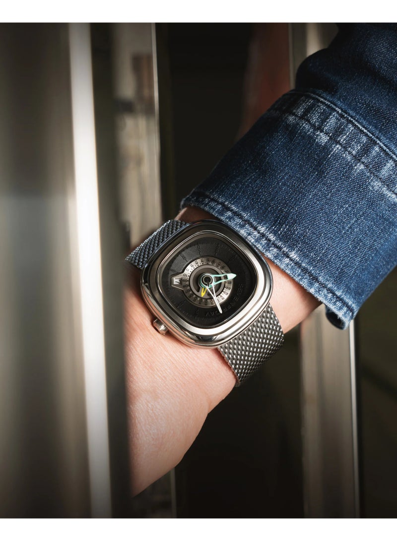 SEVENFRIDAY PG1/01 M GMT Stainless Steel Automatic Watch - Image 3