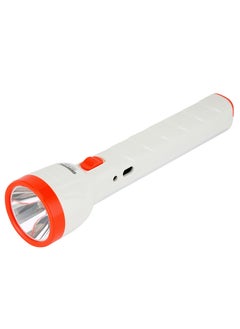 GEEPAS Rechargeable LED Torch with Side Light | Rechargeable Lead-Acid Battery and Easy to Use| Energy Saving up to 80%| Compact, Portable and Light-Weight Design with 3 Hours Operating Time|  - Image 1