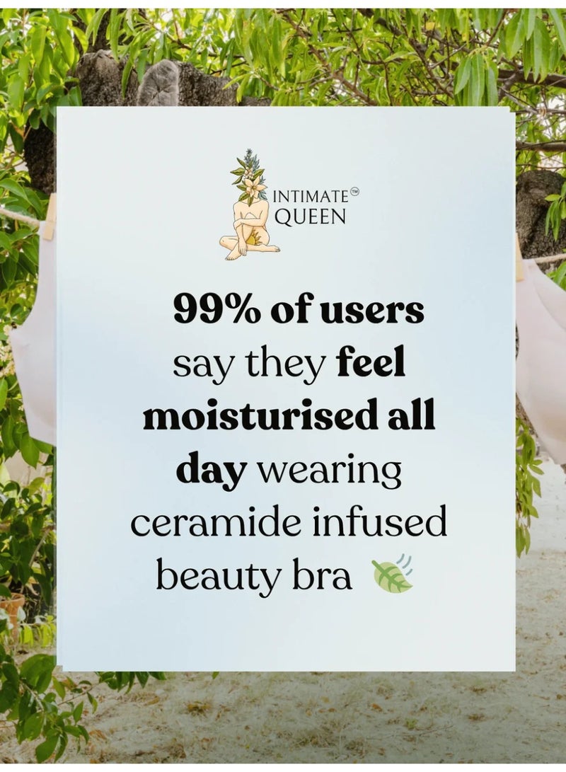 Intimate Queen Skin-Soothing Wirefree Ceramide Infused Bra - Image 4