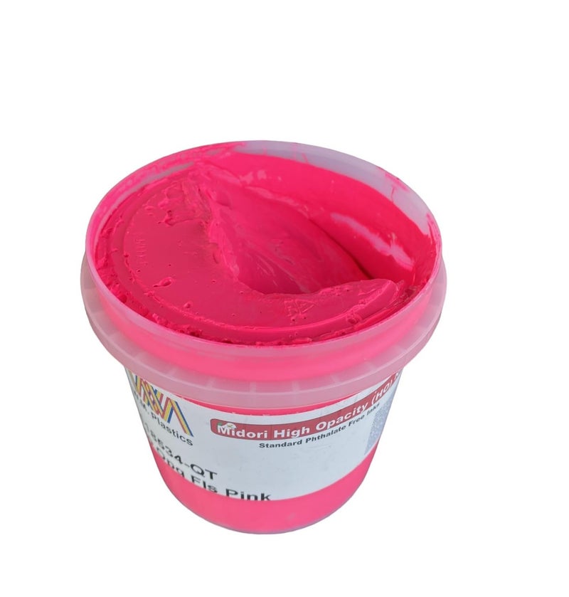 WM PLASTICS Plastisol Ink for Screen Printing-Quart (Fluorescent Pink) - Image 3