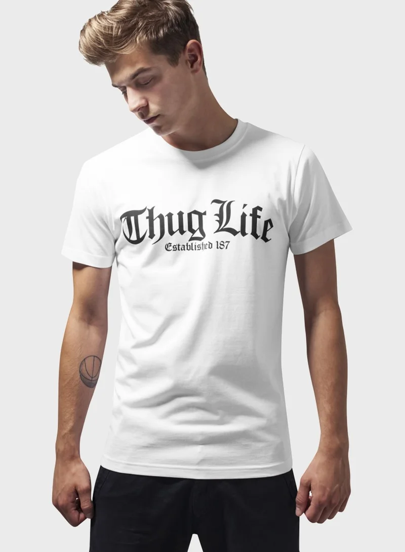 Mister Tee Thug Life Old English T-Shirt