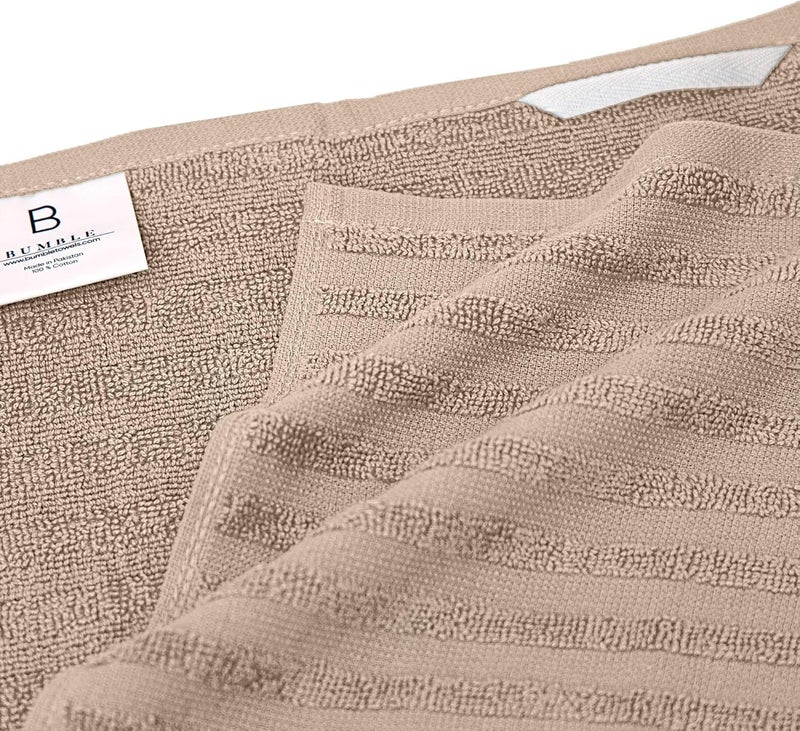 بامبل تاولز مناديل مطبخ من بامبل، مقاس 50 x 70 سم، من القطن الناعم والمتين المغزول بطريقة الحلقة، بثلاثة أنماط مختلفة - أنيقة ومتينة - Image 4