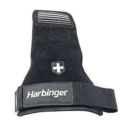 Harbinger Lifting Grips, Black, Medium/Large - Image 2