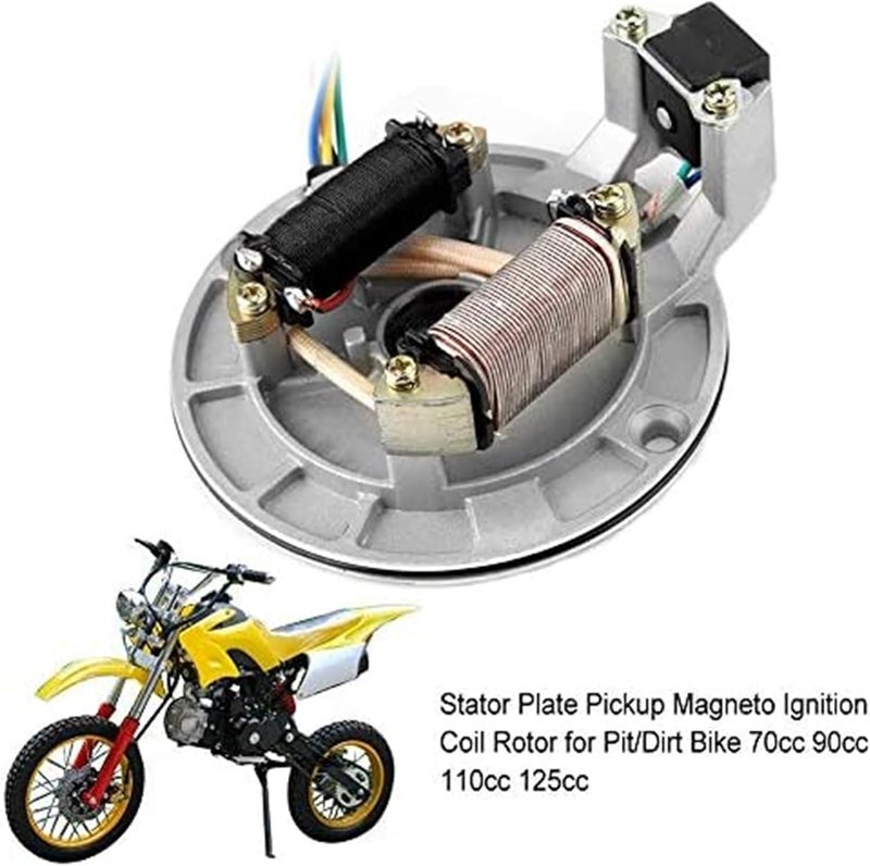 Wivplex Pit Bike Stator Plate for 70cc to 125cc - Image 3