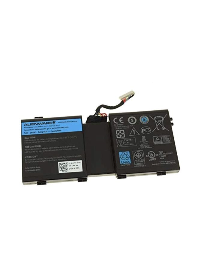 Replacement Battery For Dell Laptops 2F8K3 Black