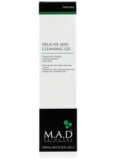 M.A.D Skincare M.A.D Skincare Delicate Skin Cleansing Gel - Extra Gentle 6.75 oz.  - Image 2