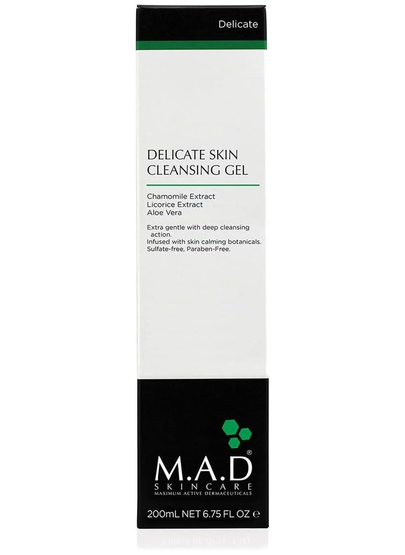 M.A.D Skincare - M.A.D Skincare Delicate Skin Cleansing Gel - Extra Gentle 6.75 oz. - Image 1