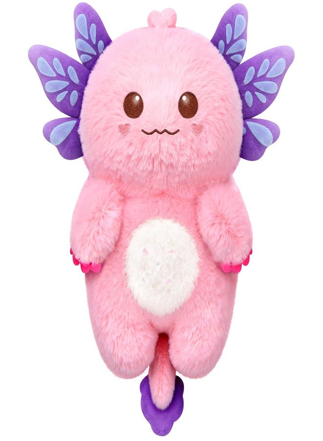 Mewaii Axolotl Plush Microwavable Stuffed Animal Unscented 0.9lbs Volcanic Rock Warm Plush 50-Minute Long-Lasting Cozy Warmth Soft Heatable Plush Toy Comfort Gift for Girls and Women - Image 1