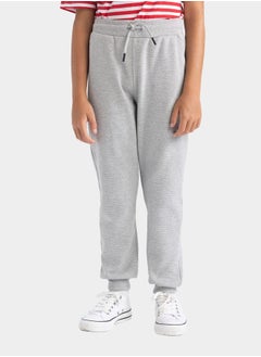 DeFacto Relaxed Fit Elasticated Cuff Joggers with Pockets by Styli  - Image 4