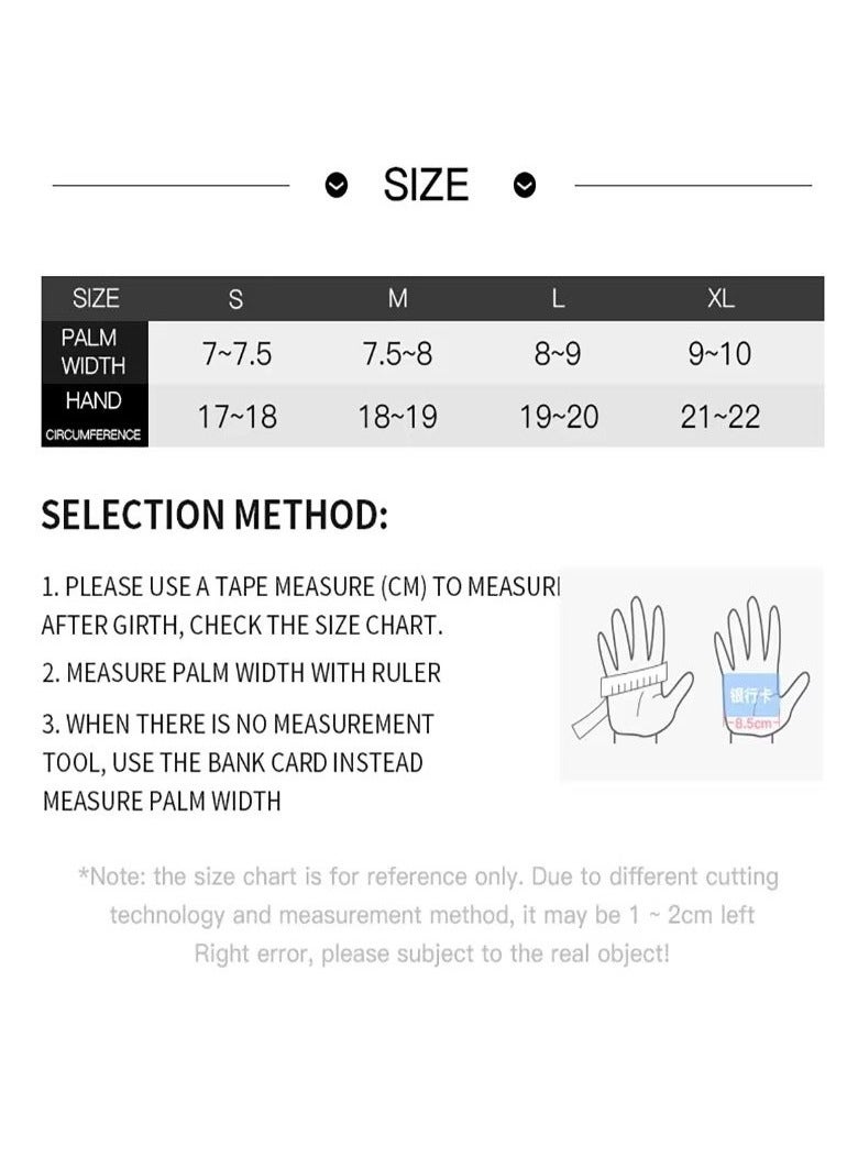 اترجسز قفازات التزلج ، والقفازات الشاشات التي تعمل باللمس ، والقفازات المخملية الدافئة في الخريف والشتاء - Image 3