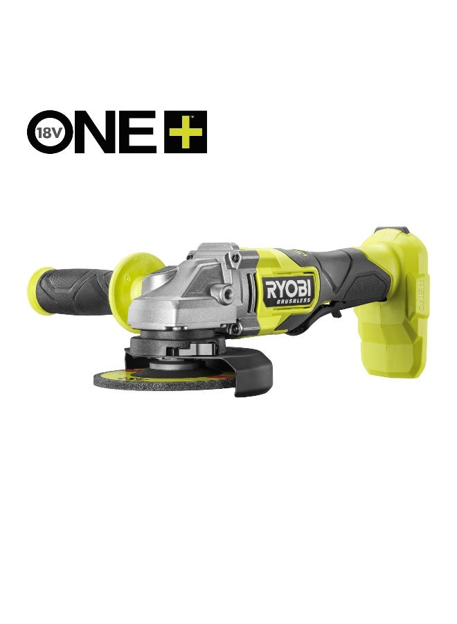 Ryobi 18V One+ Brushless Angle Grinder Bare-Tool, 125 mm