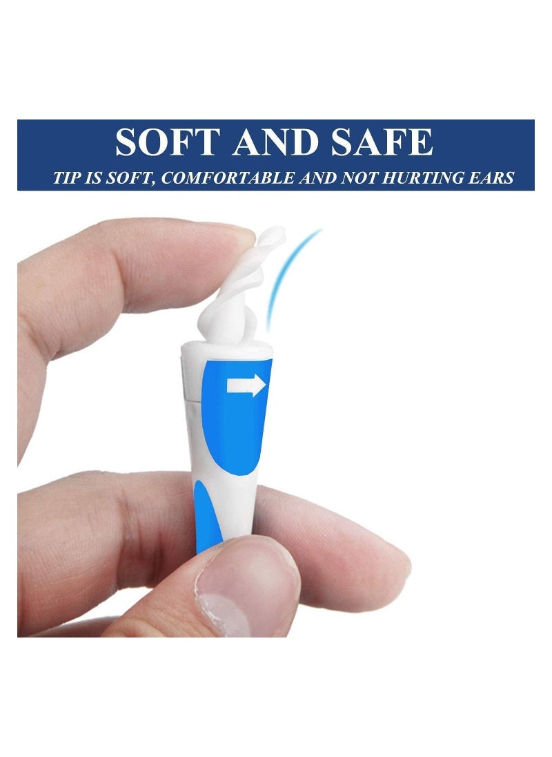 KASTWAVE Earwax Remover Safe Spiral Ear Wax Removal Tool 16 Pcs Ear Cleaner with Soft Replacement Tips Ear Wax Removal Kit for Adults and Kids  - Image 3