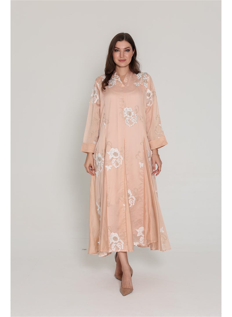 اكسا فستان منسدل نقوش زهور - Image 3