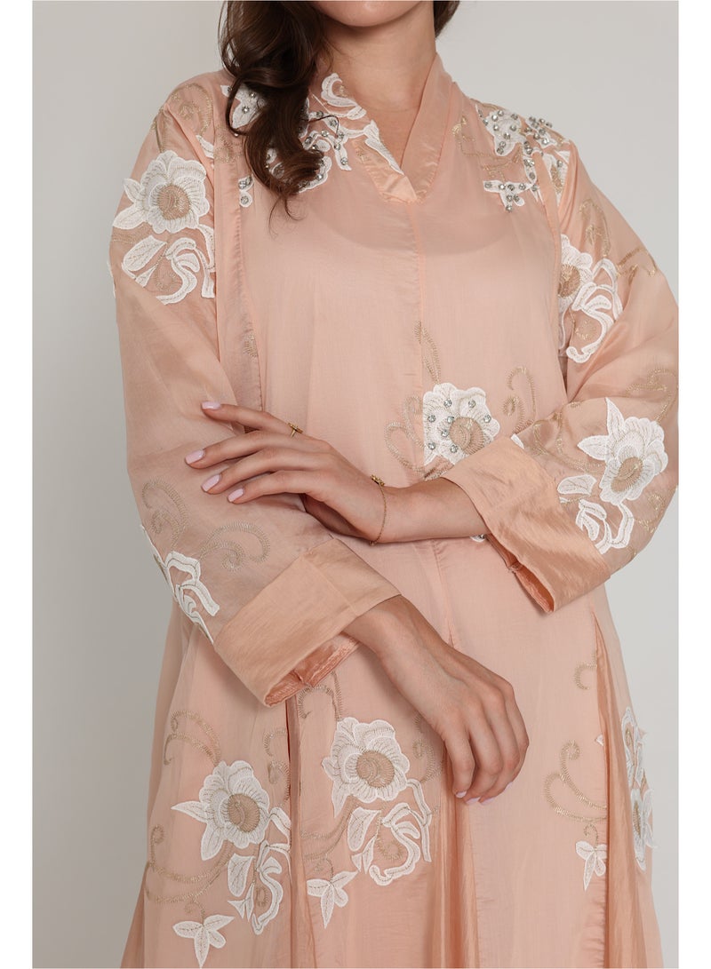 اكسا فستان منسدل نقوش زهور - Image 4